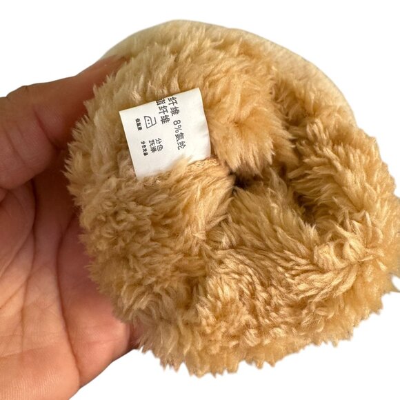 NWT!! Tian Womens Faux Fur Tan Winter Gloves Size M - Picture 4 of 6